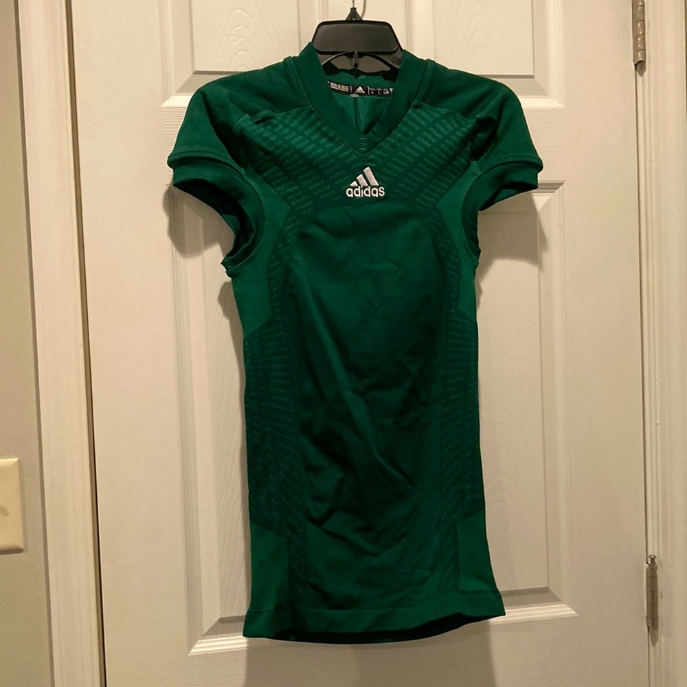 NWOT Adidas green football practice jersey, L